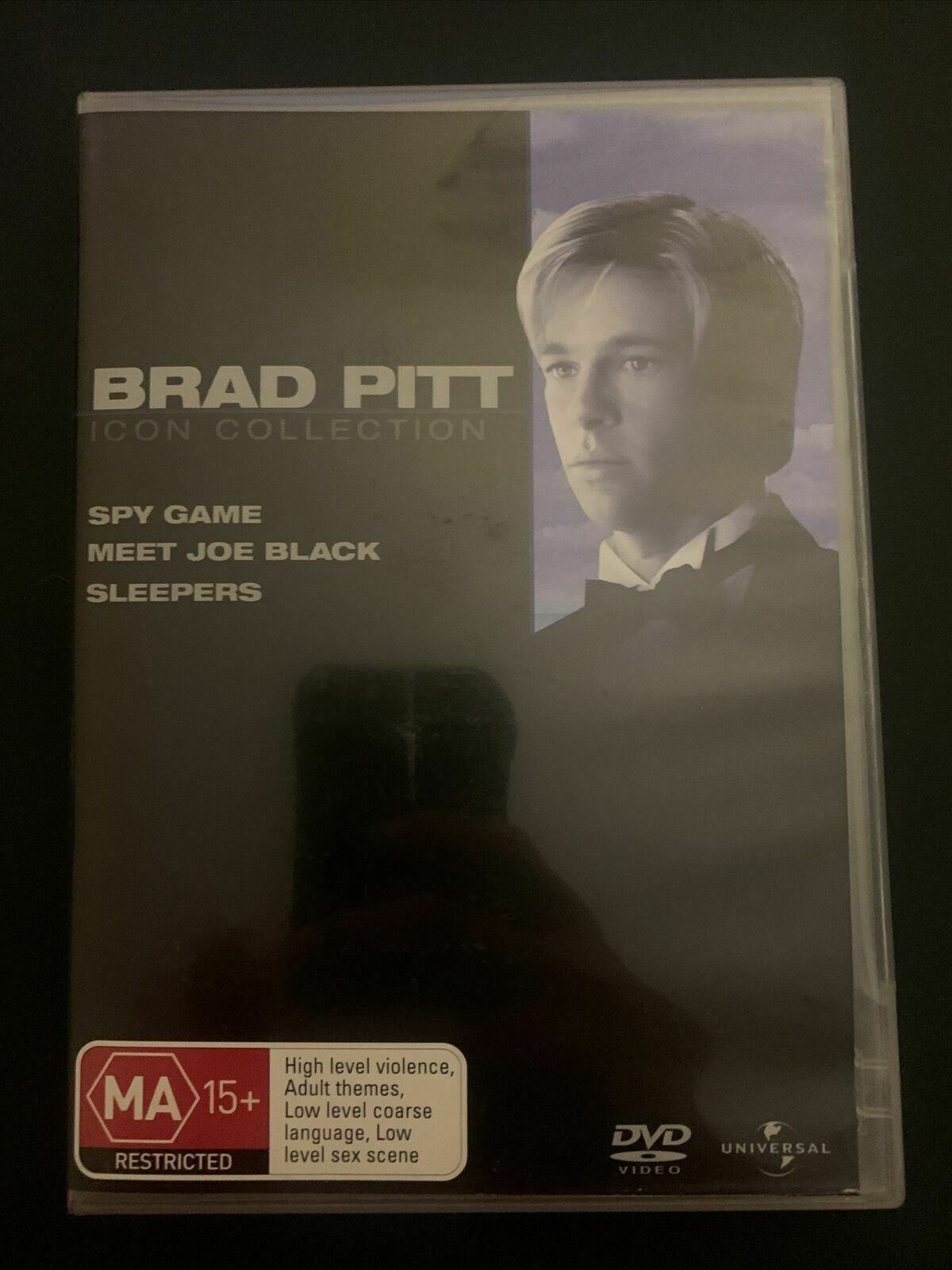 Meet Joe Black / Sleepers / Spy Game - Brad Pitt Collection (DVD, 3-Disc Set)