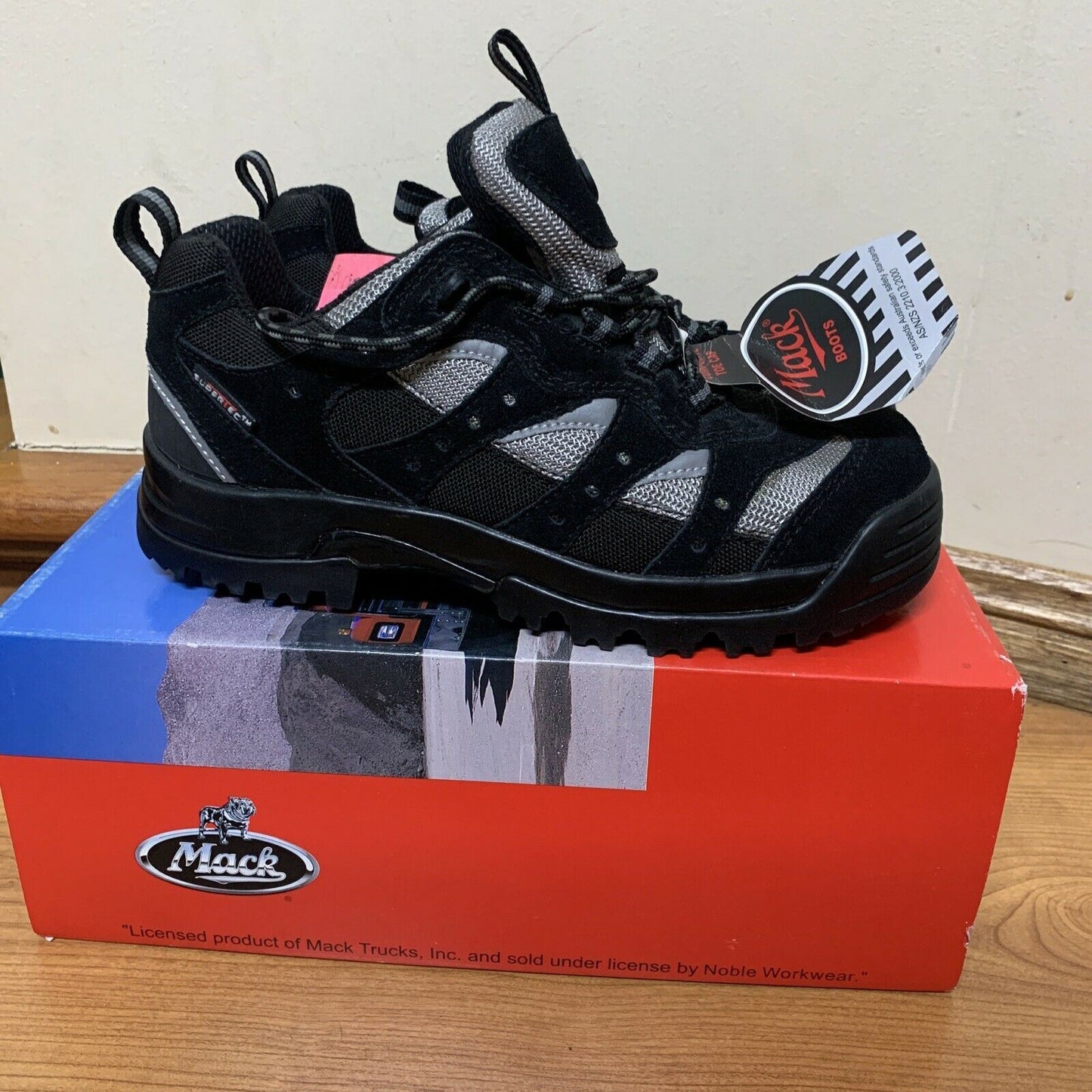 Mack Boots Thor Q Hiker Size AUS5 Work Safety Boot Black