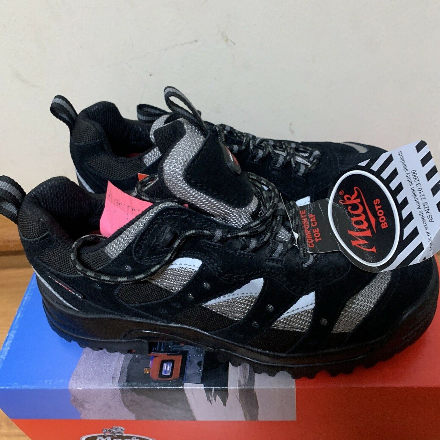 Mack Boots Thor Q Hiker Size AUS5 Work Safety Boot Black