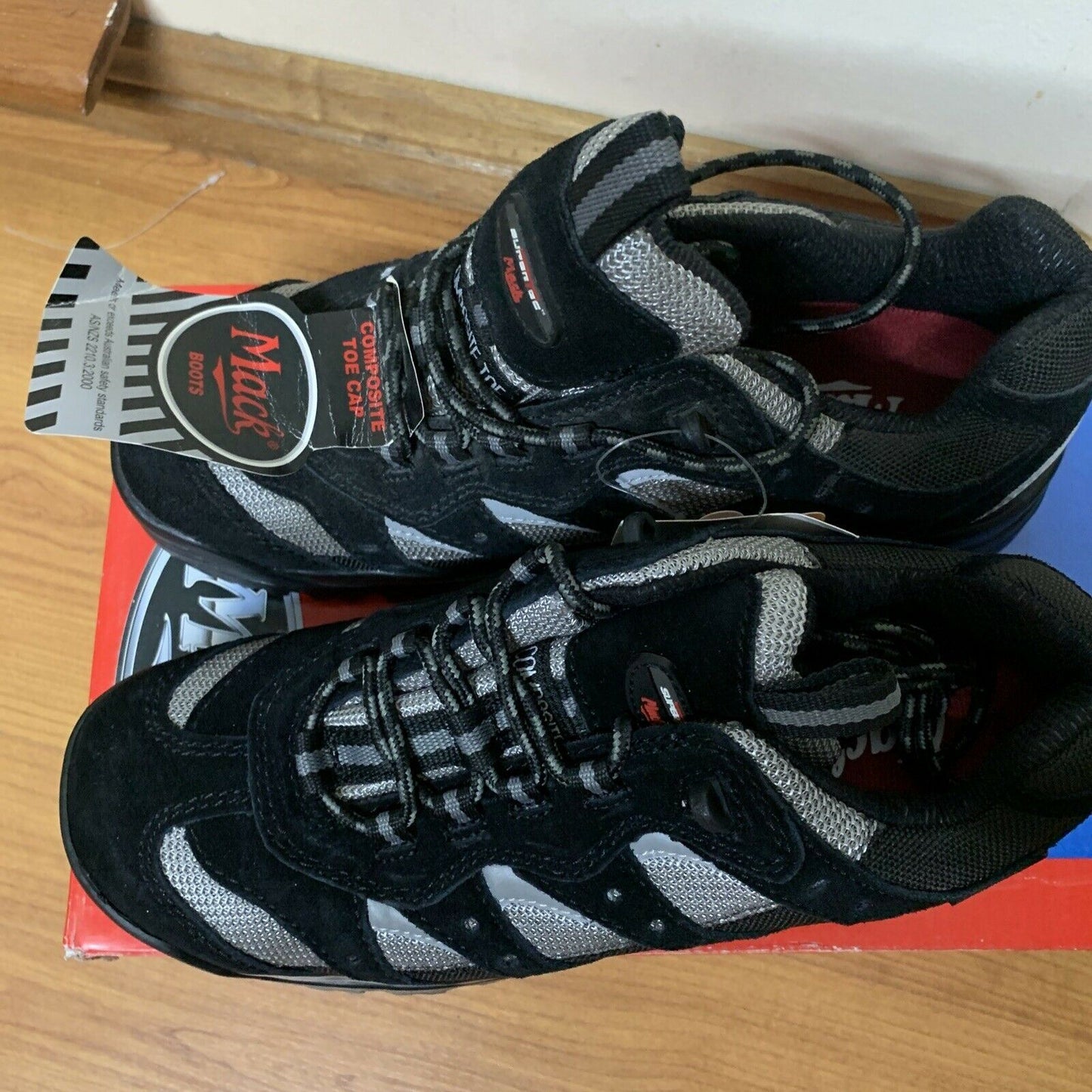 Mack Boots Thor Q Hiker Size AUS5 Work Safety Boot Black