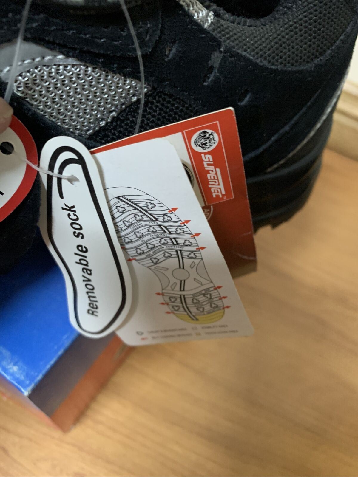 Mack Boots Thor Q Hiker Size AUS5 Work Safety Boot Black