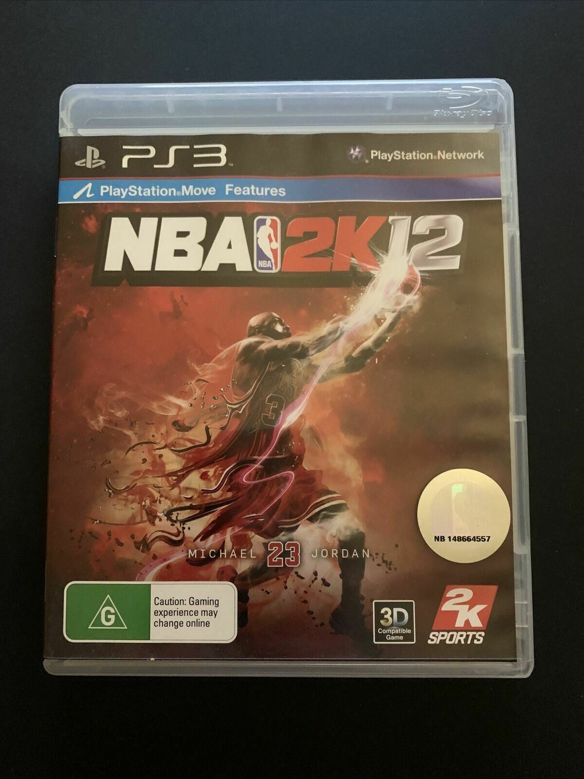 NBA 2K12 Playstation 3 PS3 Game With Manual