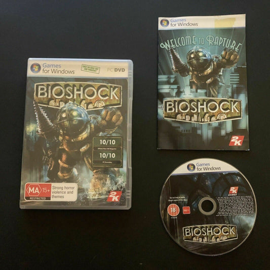 Bioshock - PC Windows Game + Manual