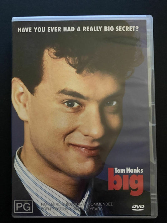 Big (DVD, 1988) Tom Hanks, Elizabeth Perkins, Robert Loggia - Region 2,4