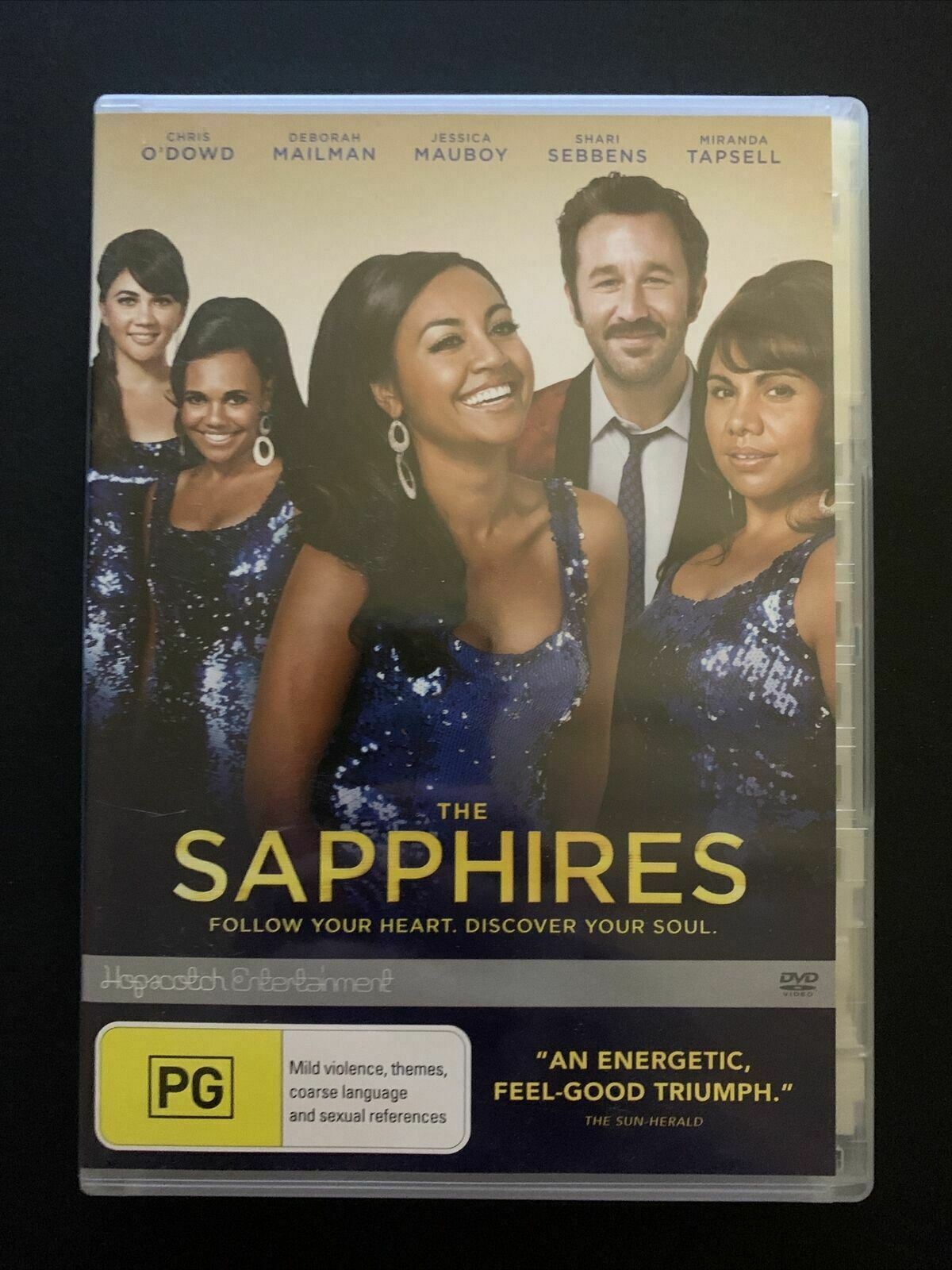 The Sapphires (DVD, 2012) Chris O'Dowd, Deborah Mailman, Jessica Mauboy Region 4