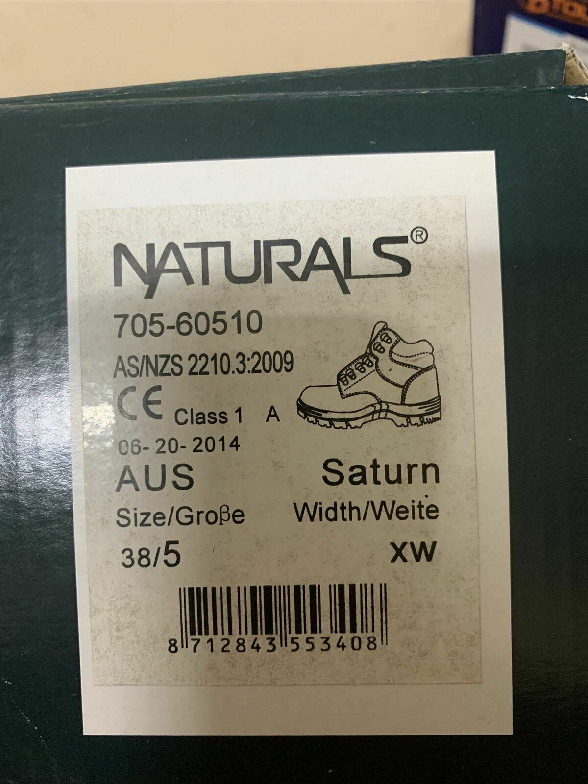 Bata Industrials Saturn Work Safety Leather Boots Steel Toecap AU 5 US 6 EU 38