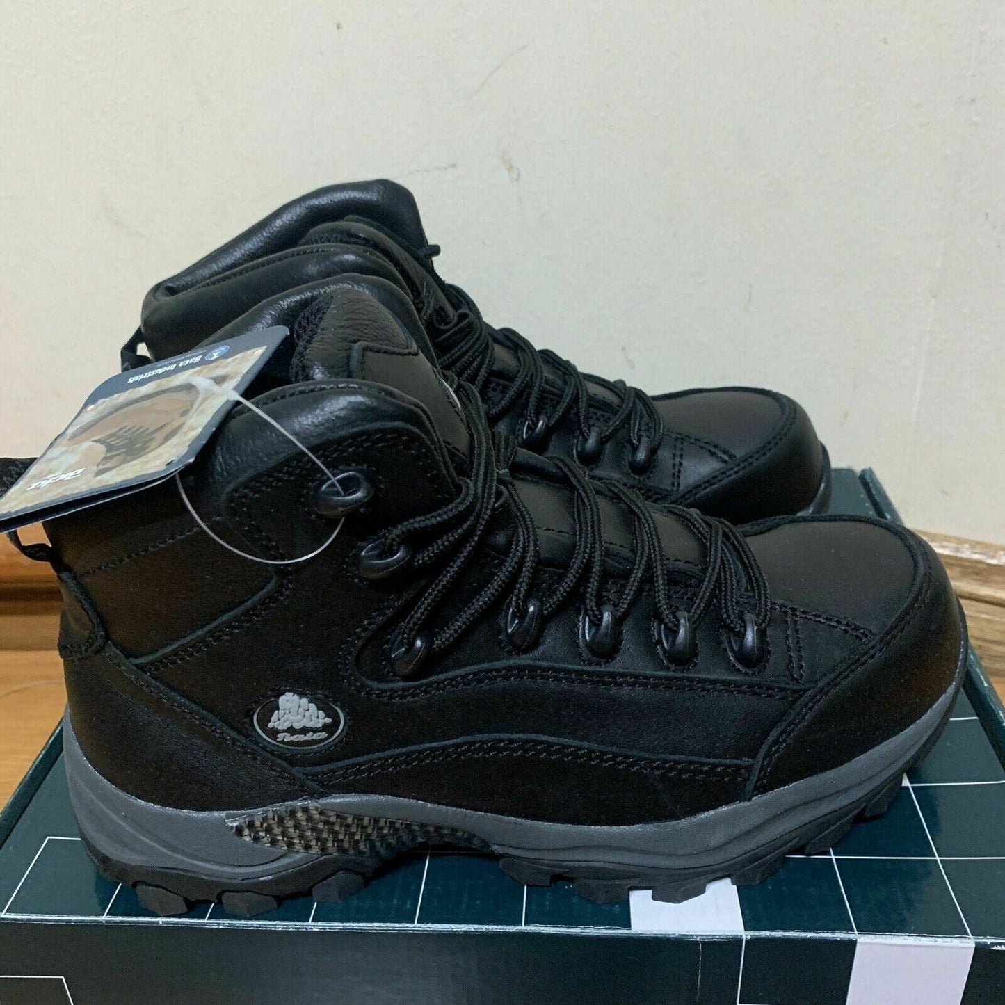 Bata Industrials Bickz 902 Safety Work Boots Tradie Black AU5 EU38 US6