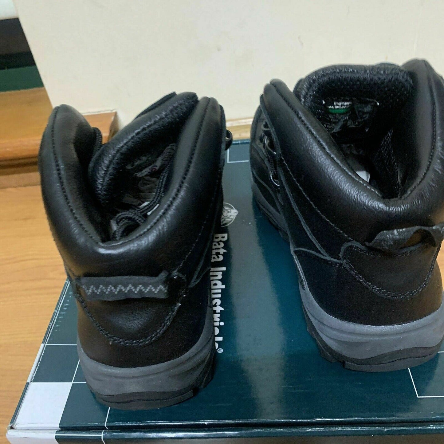 Bata Industrials Bickz 902 Safety Work Boots Tradie Black AU5 EU38 US6