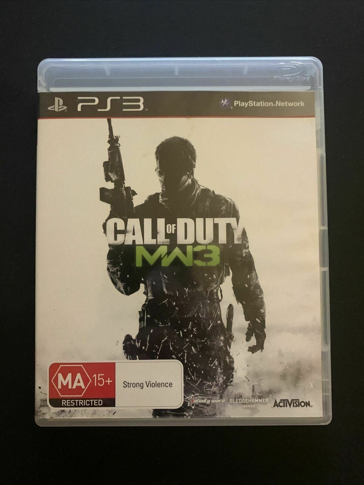 Call of Duty Modern Warfare 3 MW3 Sony Playstation 3 Game Complete PS3