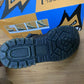 Mongrel Brown Leather Safety Boots Steel Cap Lace Up, Size AUS6 Air Zone Comfort