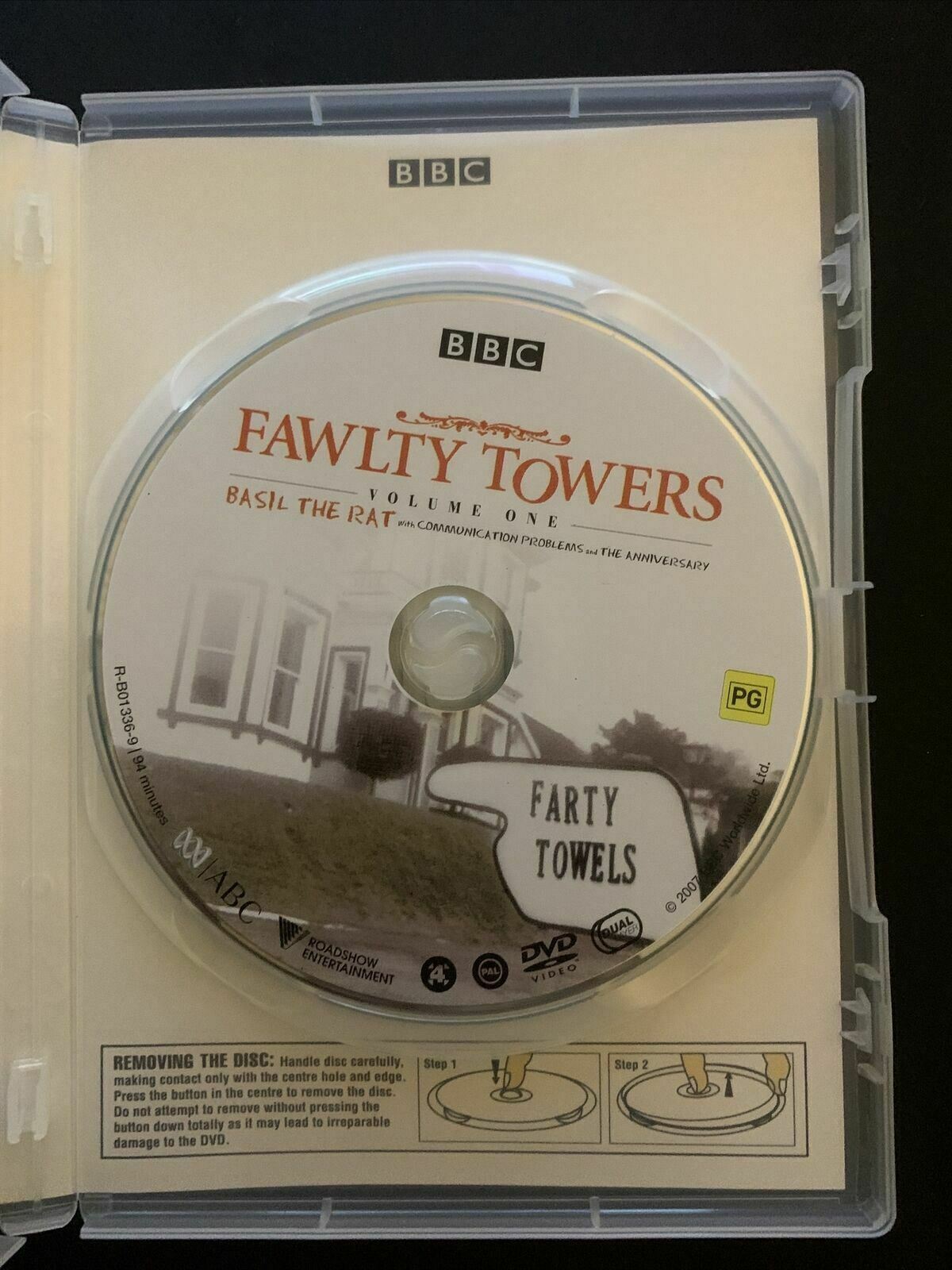Fawlty Towers - Basil The Rat : Vol 1 (DVD, 1979) John Cleese, Connie Booth. R4