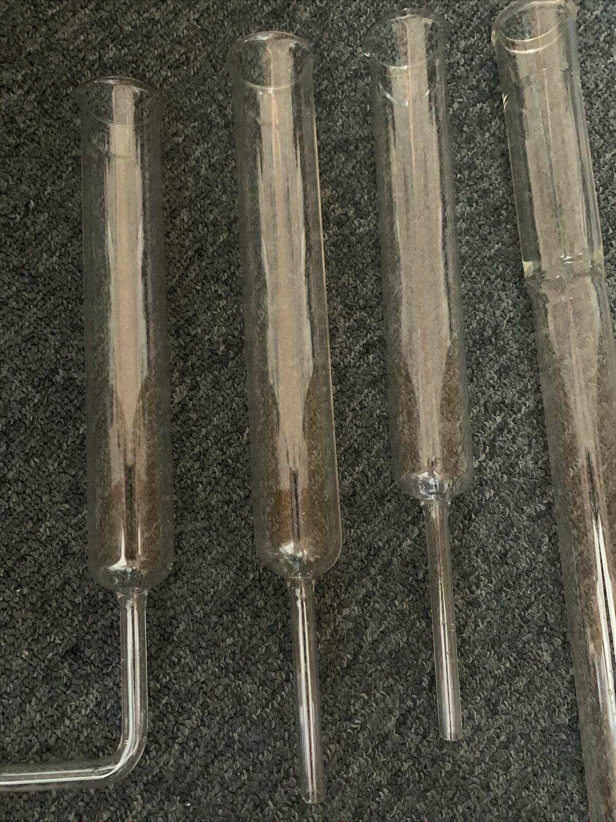 2x Glass Column, U-Shaped Drying Column, Chromomatic Columns, 5x Stoppers