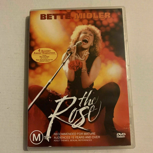 The Rose (DVD, 1979) Bette Midler, Alan Bates. Region 4&2