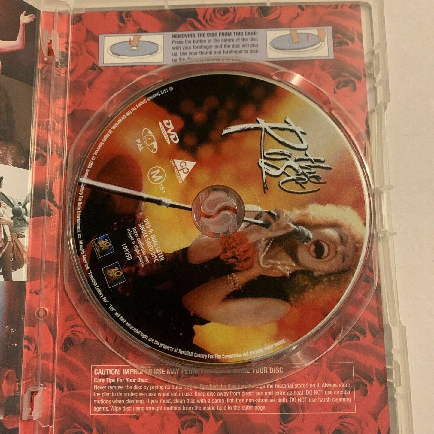 The Rose (DVD, 1979) Bette Midler, Alan Bates. Region 4&2