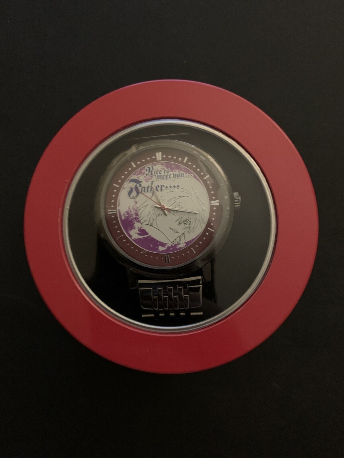 Genuine Neon Genesis Evangelion Watch - Nice To Meet You Father -Limited Edition