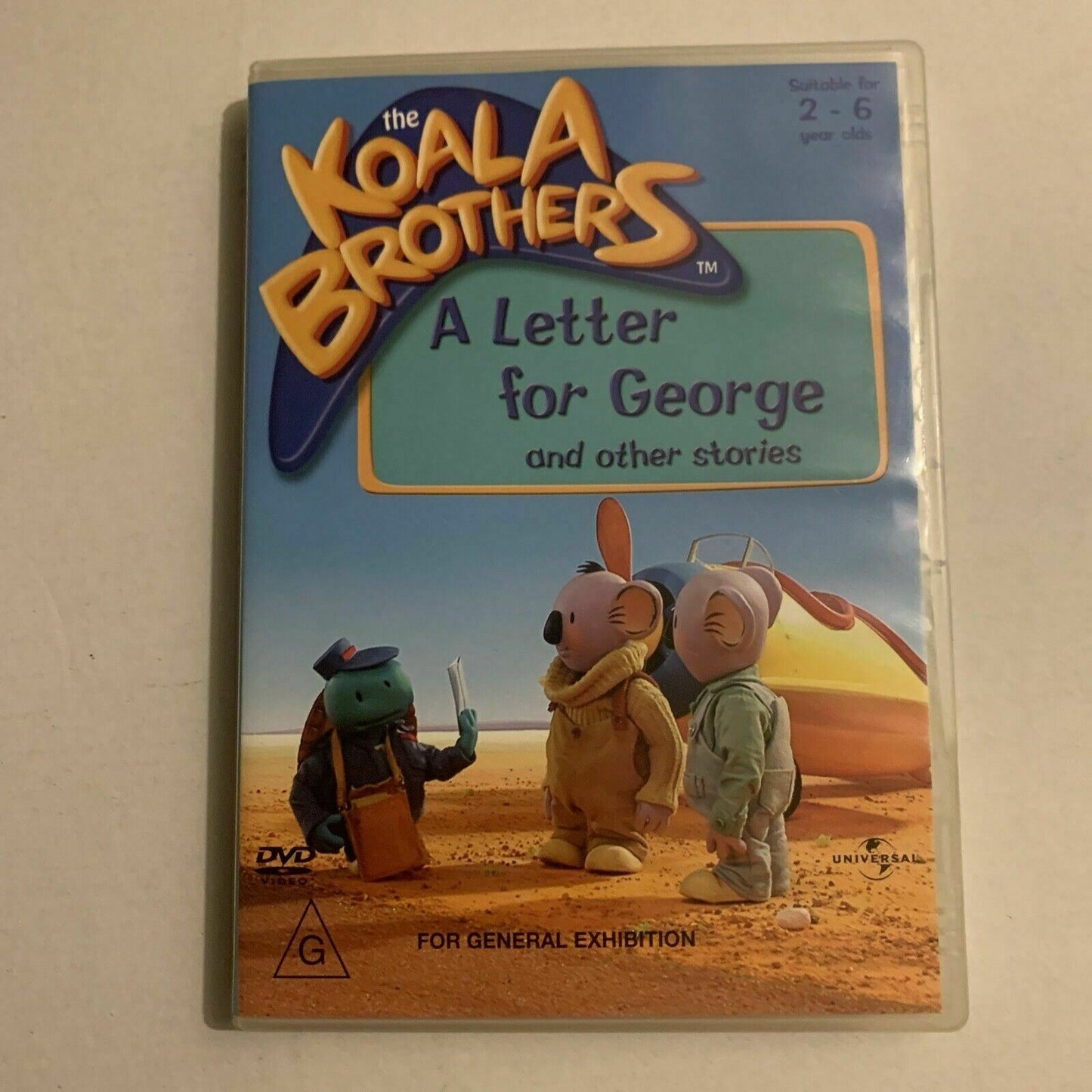 Koala Brothers - A Letter For George And Other Stories (DVD, 2004) All Regions