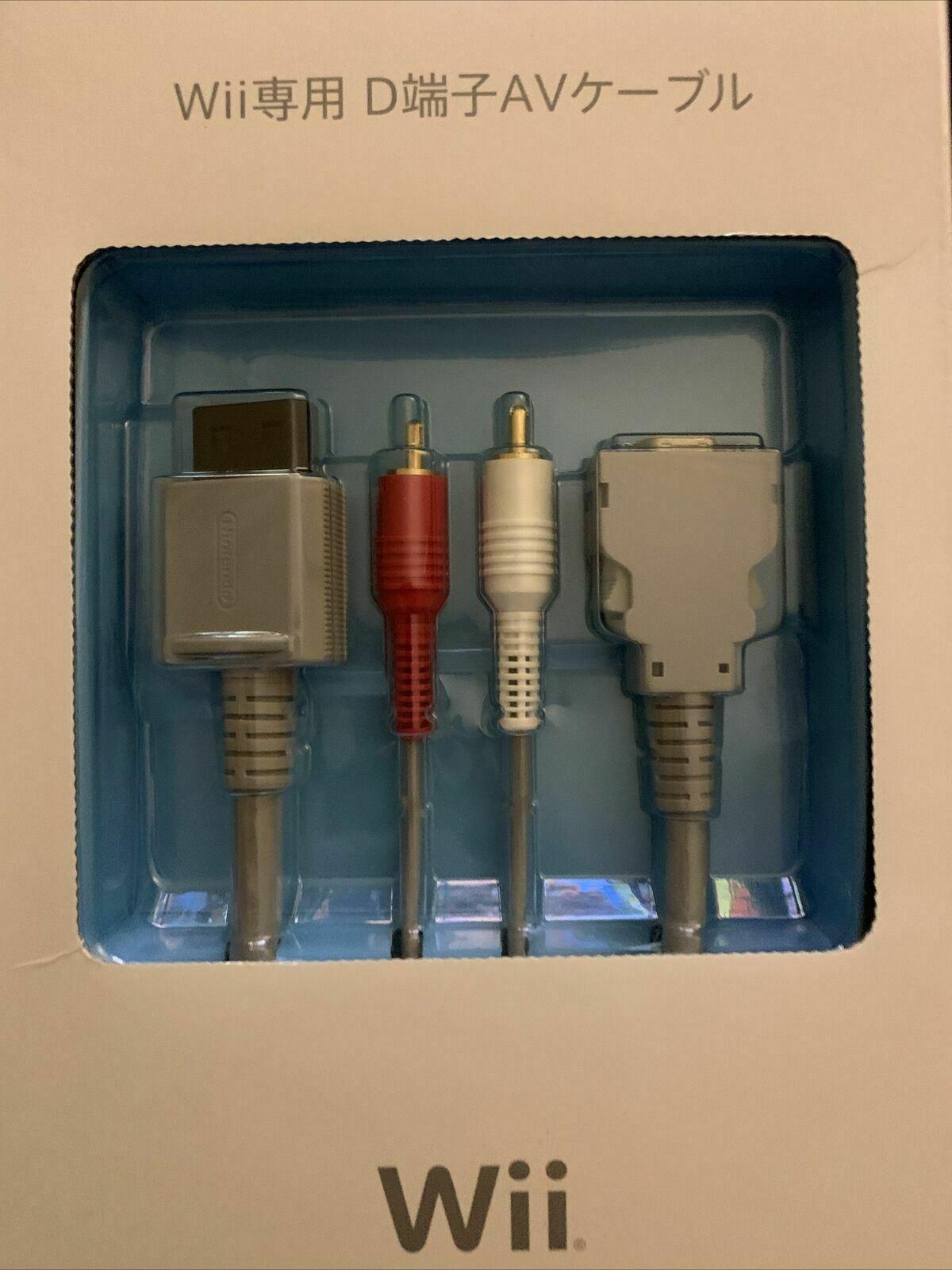 New Genuine Nintendo Wii Wii U D-Terminal AV Cable RVL-012