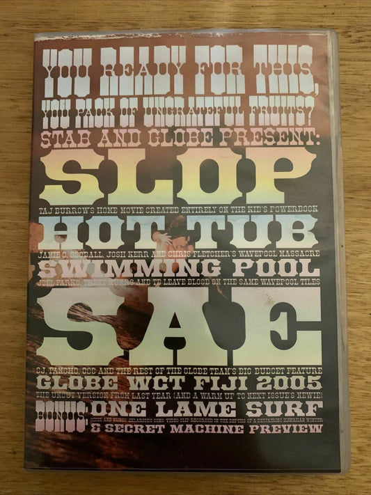 Slop Sae Hot tub - One Lame Surf - Swimming Pool - Globe WCT Fiji 2005 (DVD)