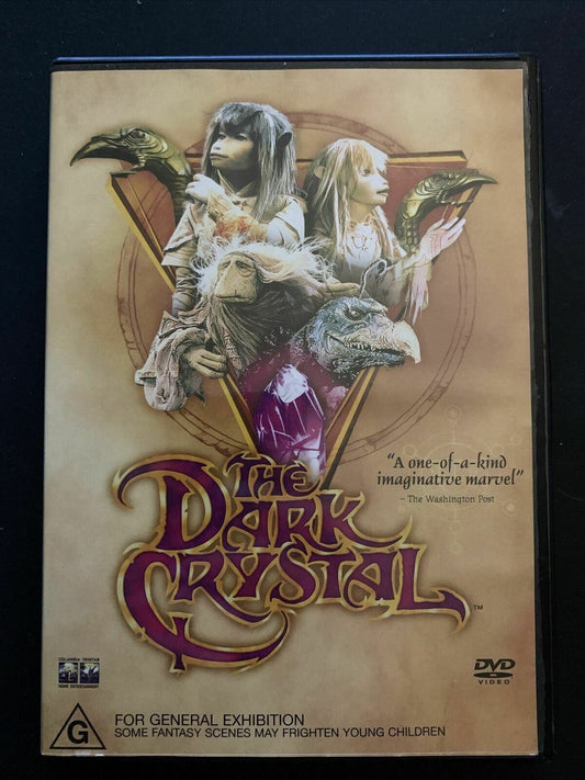 The Dark Crystal (DVD, 1982) Jim Henson, Kathryn Mullen, Frank Oz. Region 4