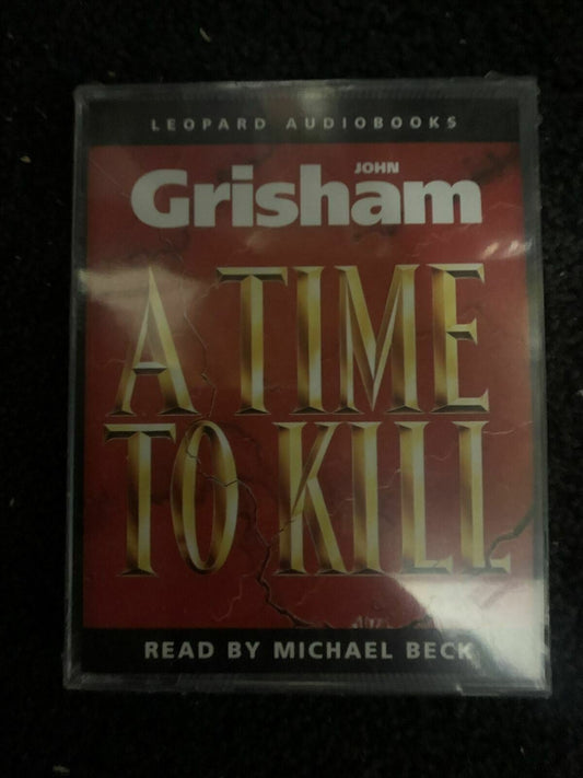 *New Sealed* A Time To Kill by John Grisham Audiobook (Cassette Tape)