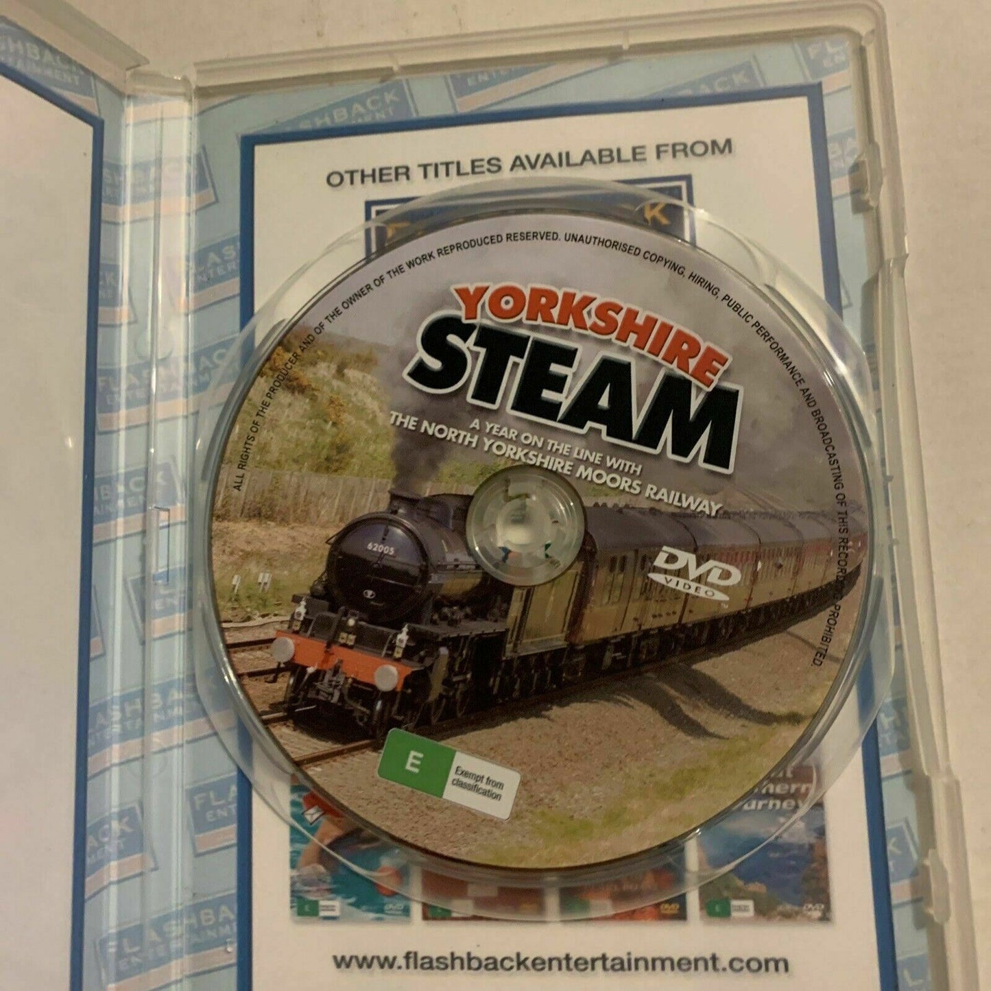 Yorkshire Steam - The North Yorkshire Moors Railway (DVD) Region Free