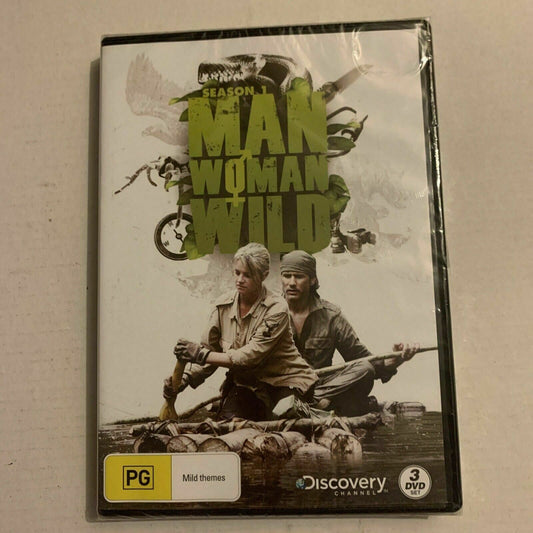 *New Sealed* Man Woman Wild : Season 1 (DVD, 2011) Region 4