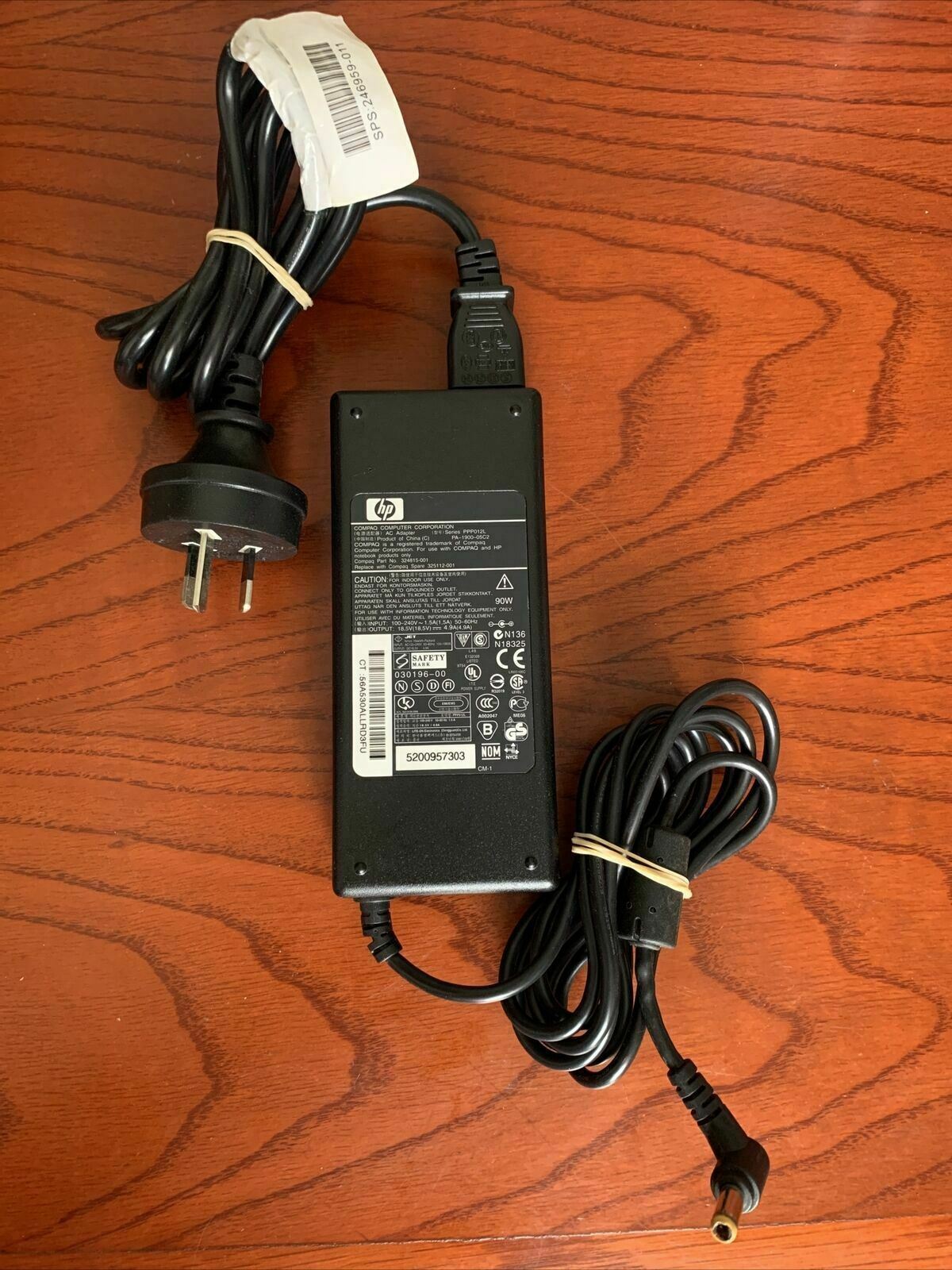 HP PA-1900-05C2 AC Adapter PPP012L Power Supply 18.5v 4.9A