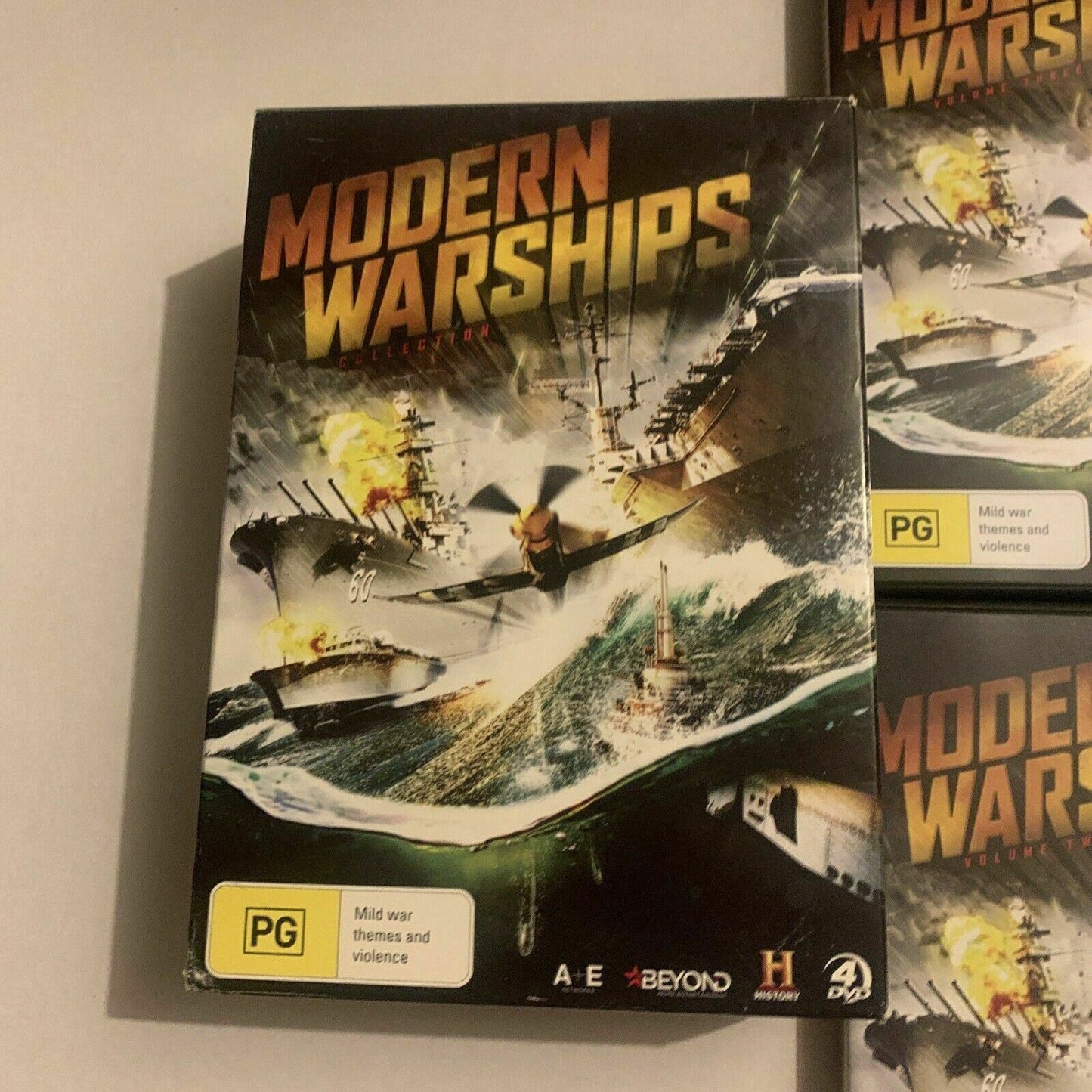 Modern Warships Collection (DVD, 2008, 4-Disc) The History Channel. Region Free