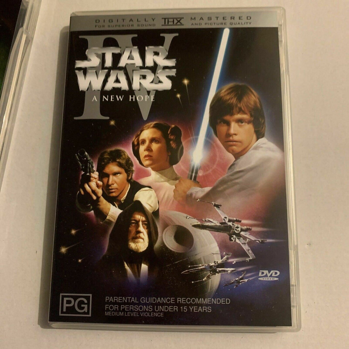 Star Wars Original Trilogy - IV, V, VI (DVD, 4-Disc Set) Region 4&2