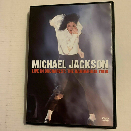 Michael Jackson - Live In Bucharest - The Dangerous Tour (DVD, 1992) Region Free