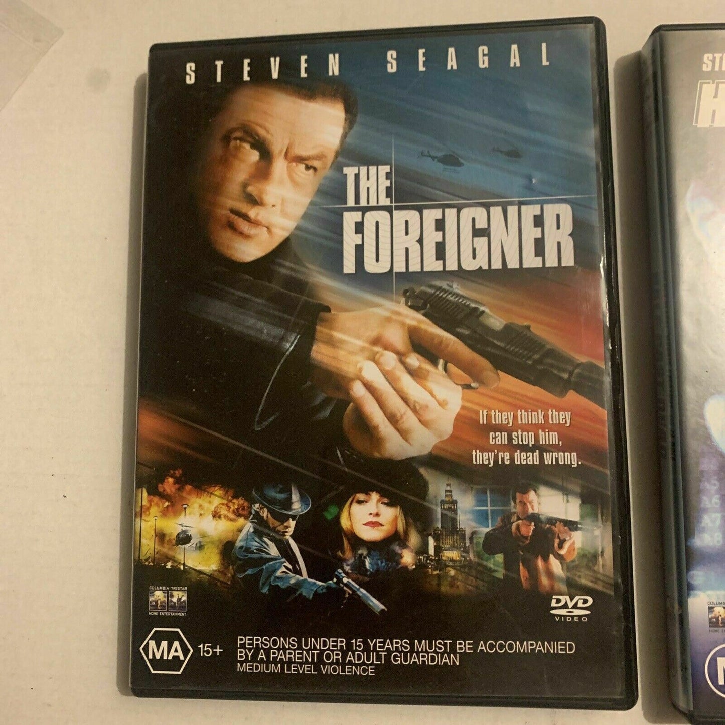 Steven Seagal: The Foreigner & Half Past Dead (DVD, 2003, 2-Disc) Region 4