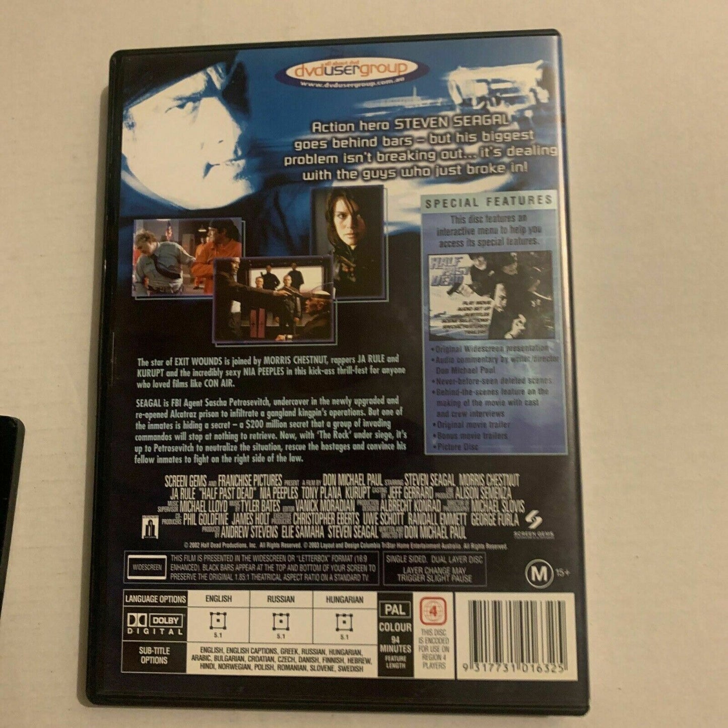 Steven Seagal: The Foreigner & Half Past Dead (DVD, 2003, 2-Disc) Region 4