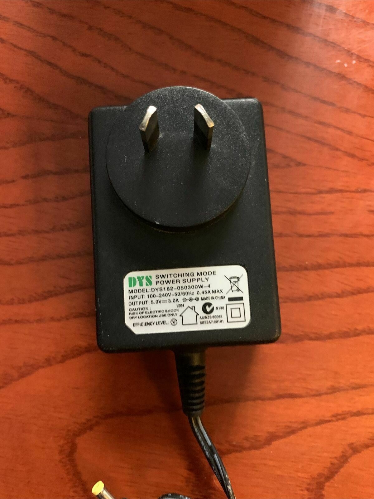 DYS Switching Power Supply DYS182-050300W-4 AC Adaptor 5v 3a