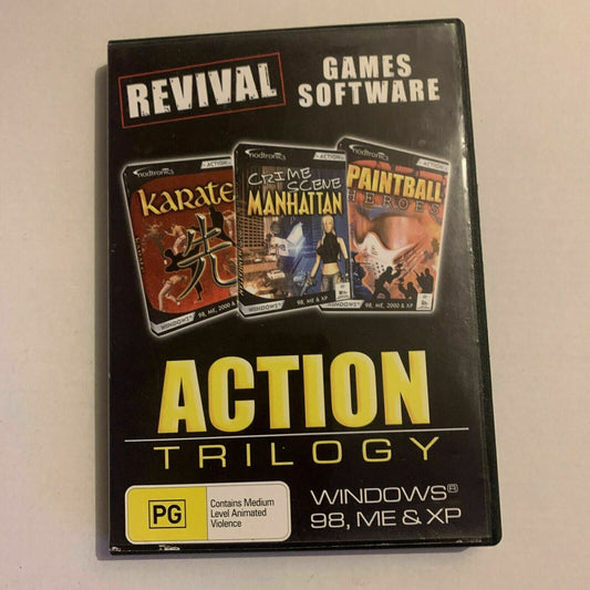 Revival Action PC Games: Crime Scene Manhattan, 3D Karate, Paintball Heroes