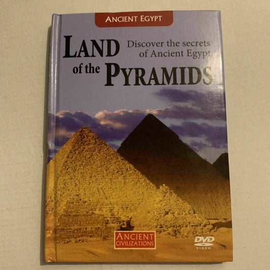 Ancient Egypt: Land Of The Pyramids (DVD & Book, 2007) Region Free