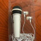 "Smartphone" Karaoke 2.0 Microphone and Earbuds.