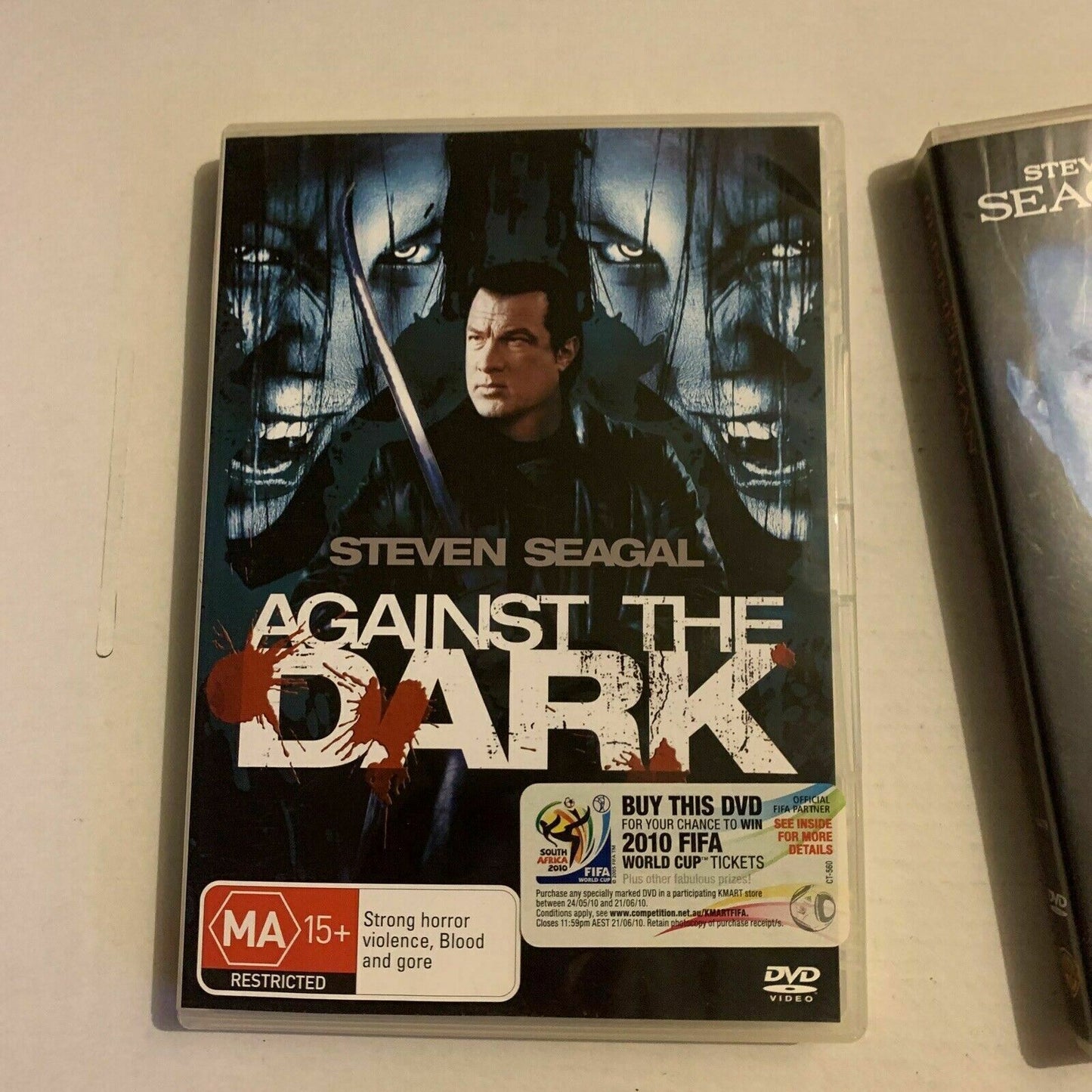 Steven Seagal: Against The Dark & The Glimmer Man DVD Region 4&2