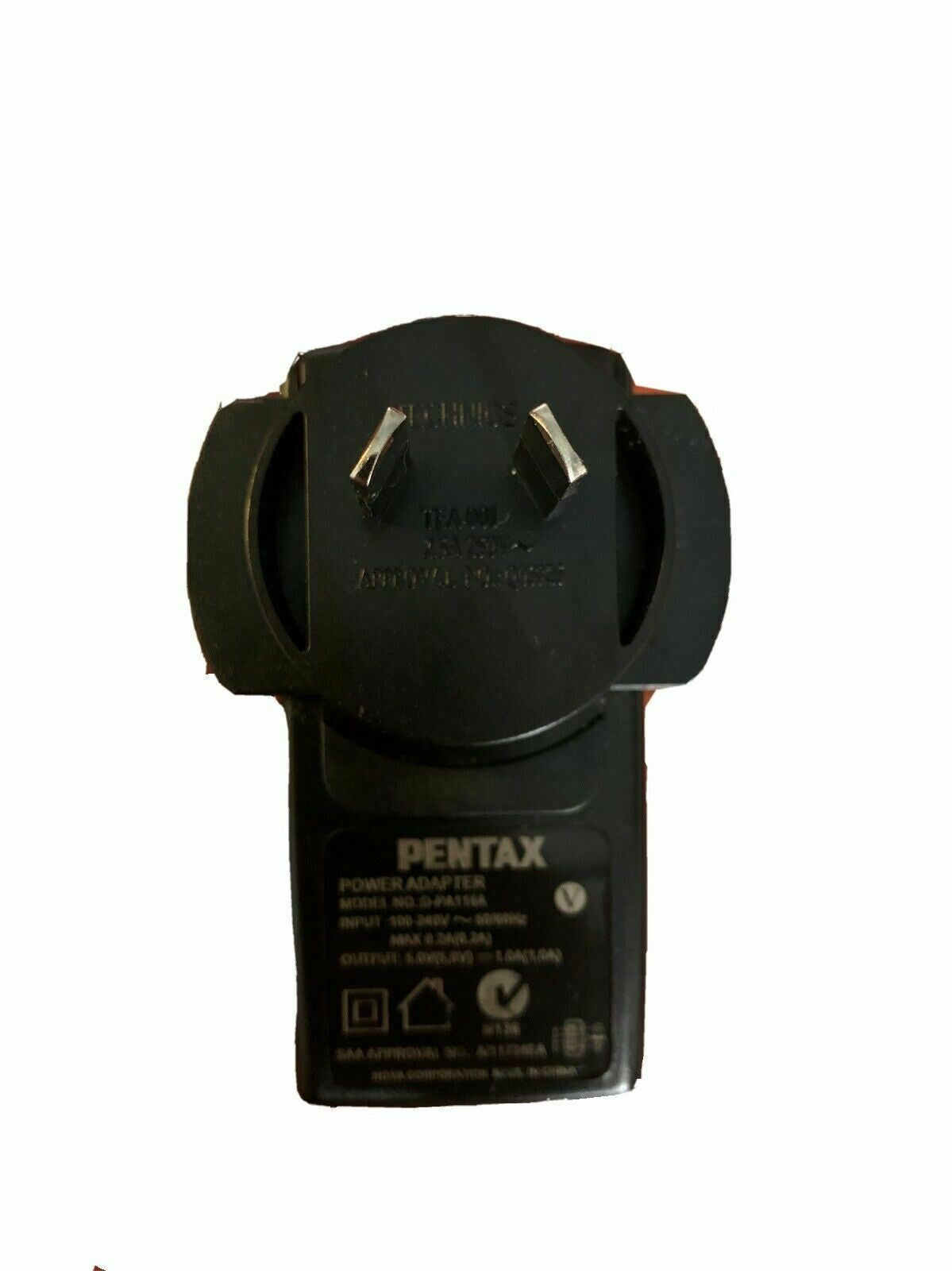Genuine Pentax Power Adapter D-PA116A 5v 1a USB