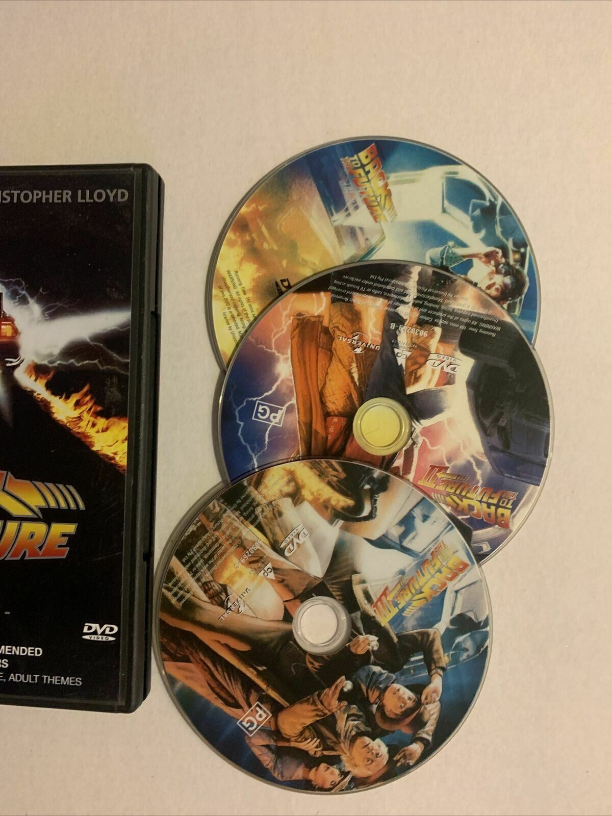 Back To The Future - The Trilogy (DVD, 1985, 3-Disc Set) Region 4 & 2