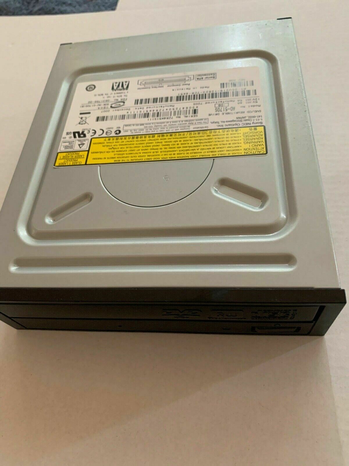 Sony Optiarc AD-5170S CD/DVD-RW RW DL Dual Layer SATA Optical Drive Black