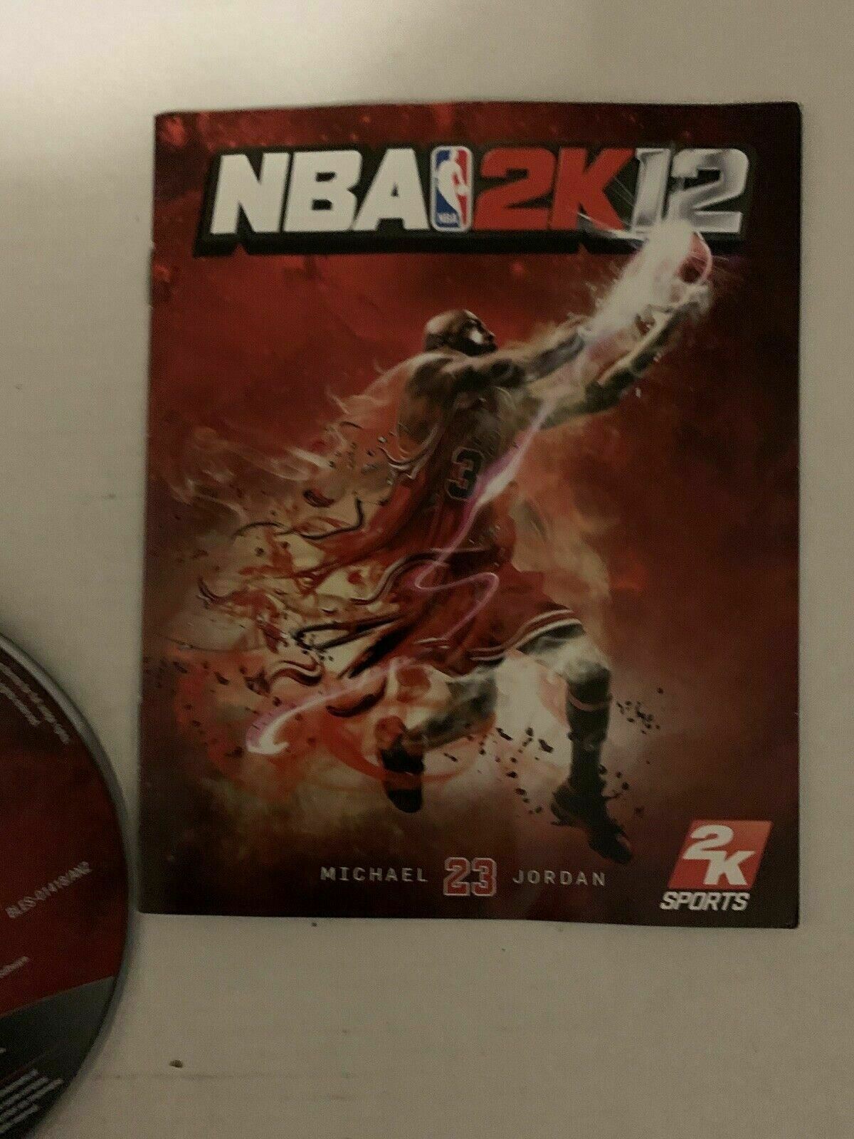 NBA 2K12 Playstation 3 PS3 Game With Manual