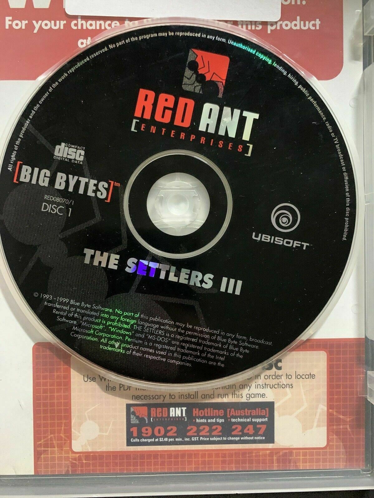 The Settlers III 3 - PC CDROM 1993 - UBISOFT