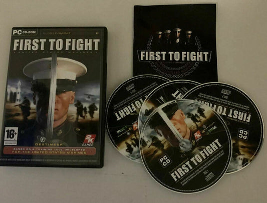 First To Fight - United States Marines PC CDROM 2005 With Manual