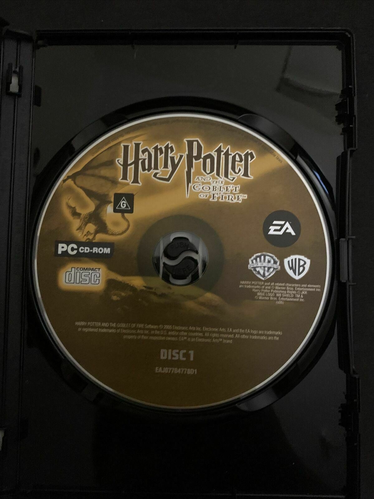 Harry Potter and the Goblet of Fire PC CD-Rom Windows Game