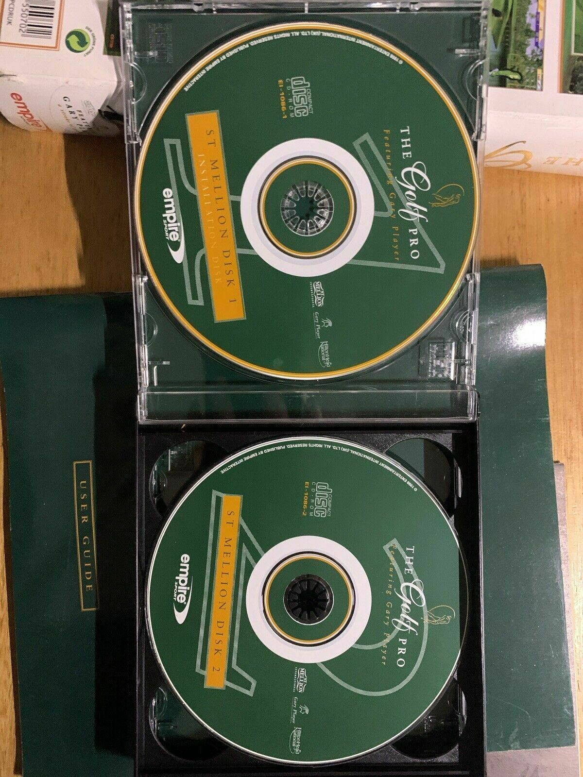 The Golf Pro (PC, 1998) CDROM Vintage Game with Box and Manual Win95/98