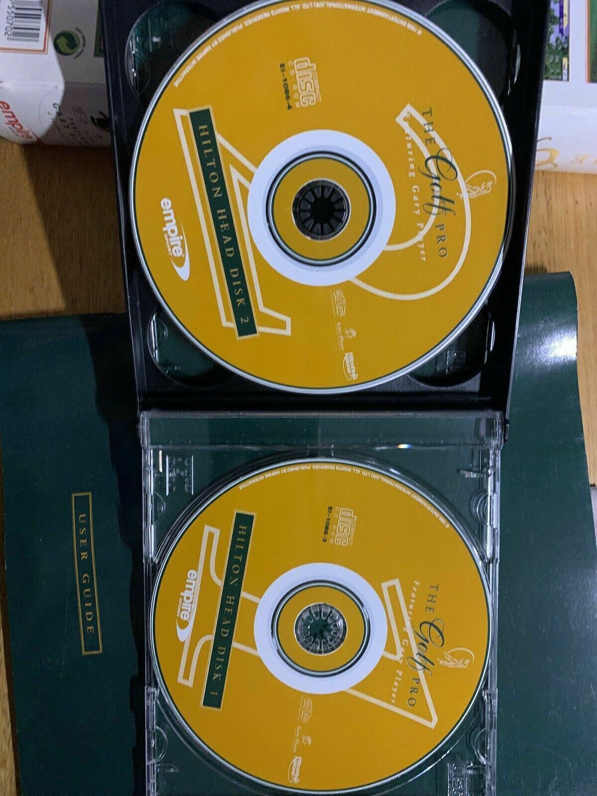 The Golf Pro (PC, 1998) CDROM Vintage Game with Box and Manual Win95/98