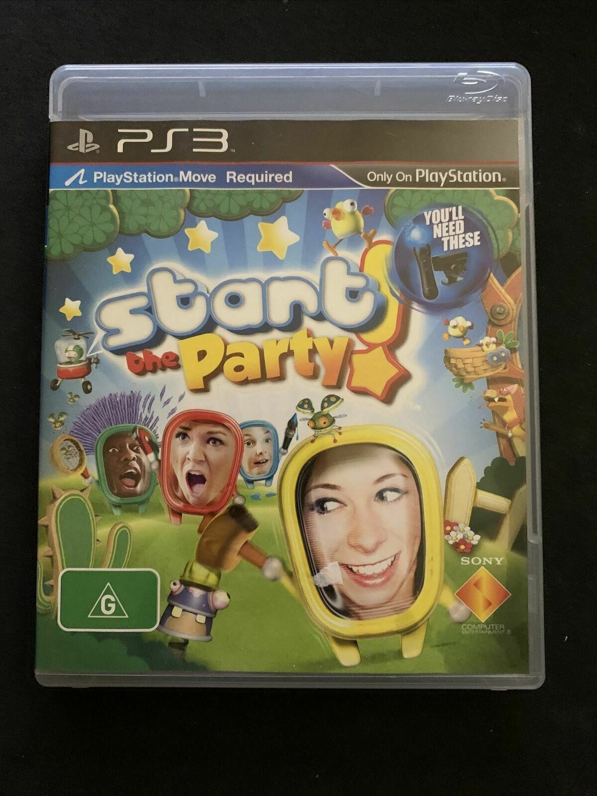 Start The Party! Sony PS3 with Manual