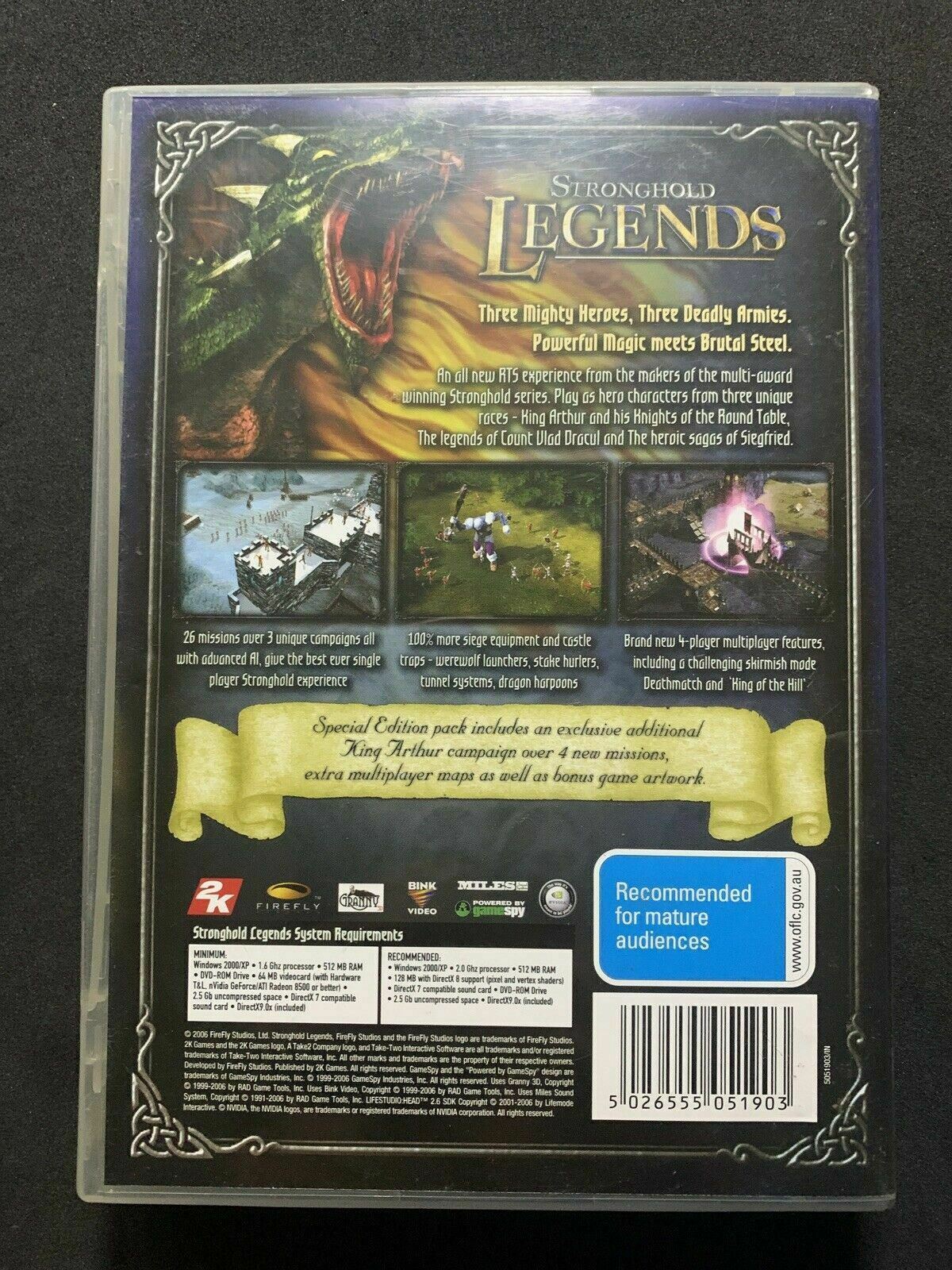 PC Game - Stronghold Legends Special Edition PC DVD