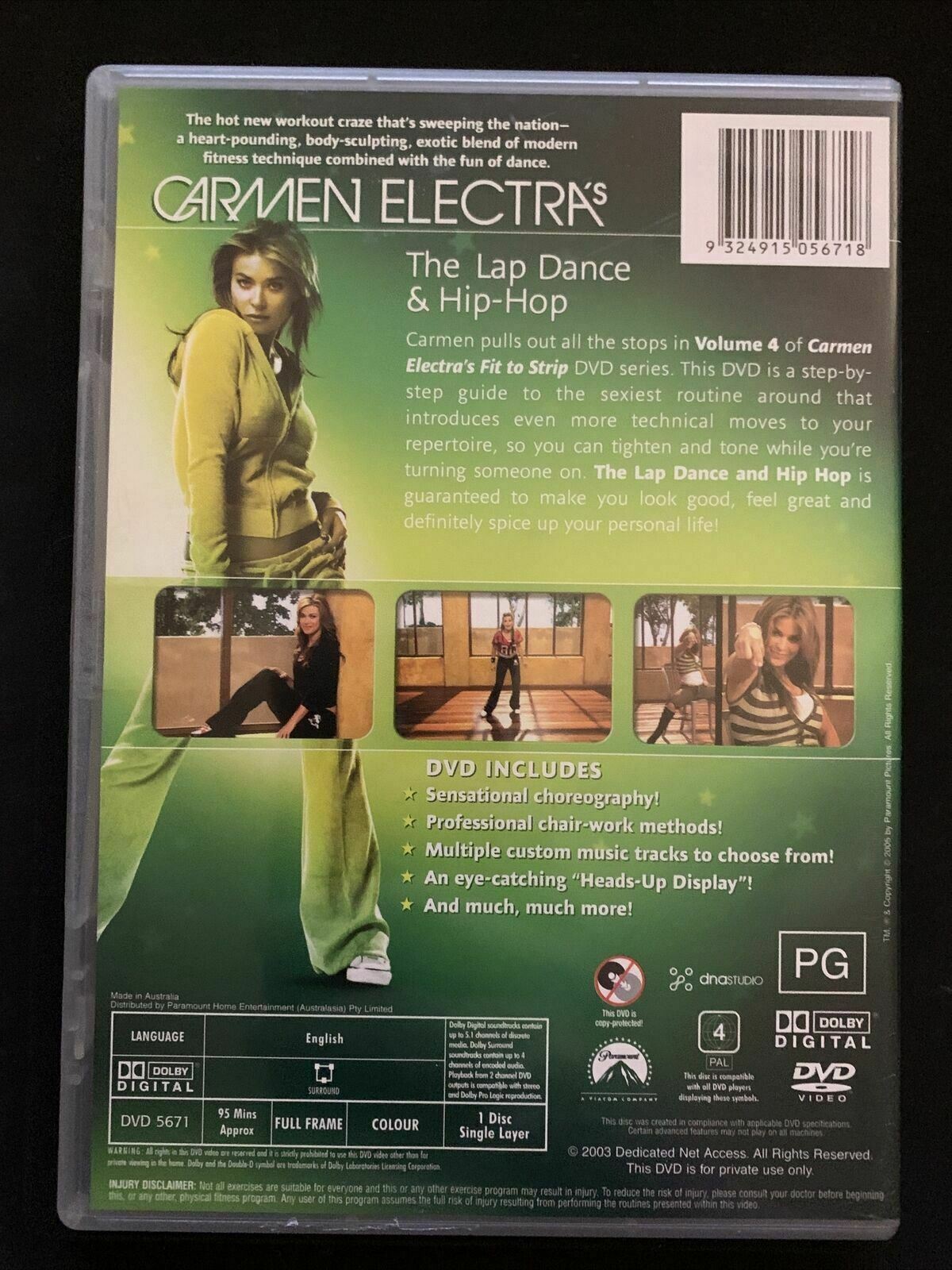 Carmen Electra - Fit To Strip : Vol 4 (DVD, 2006)