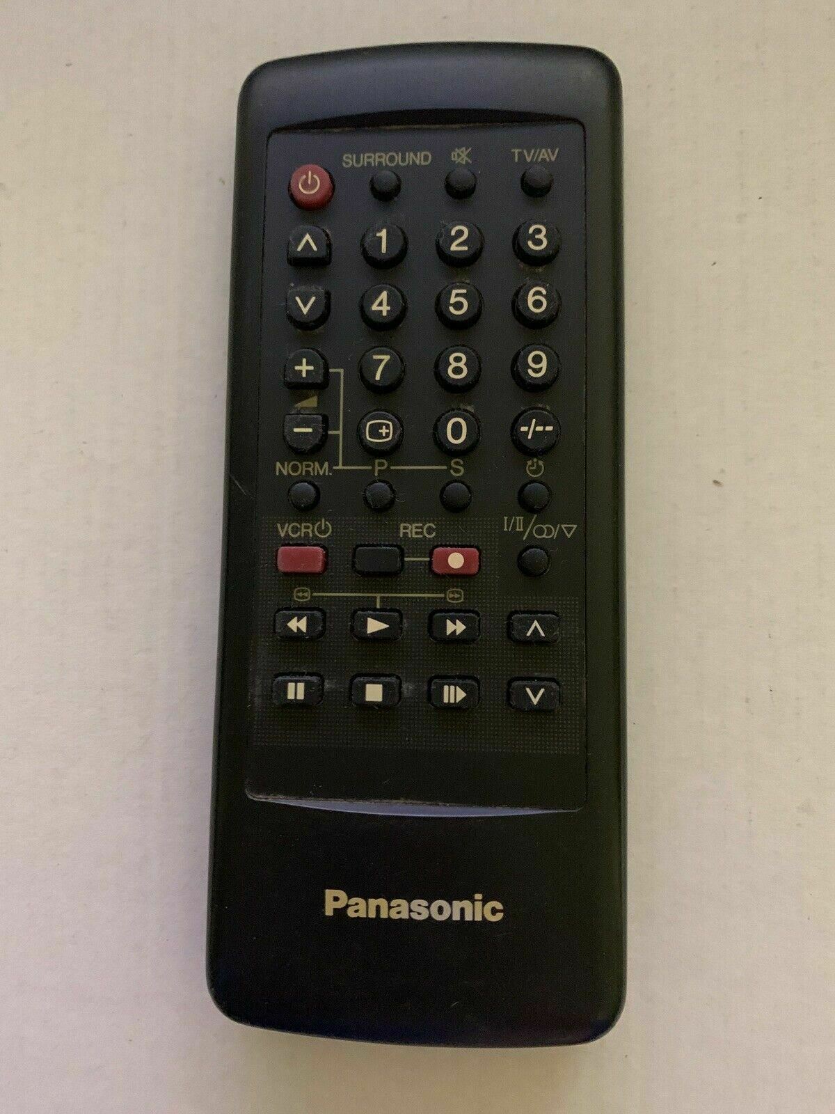 Genuine Panasonic UR641951 Remote Control For TV VCR